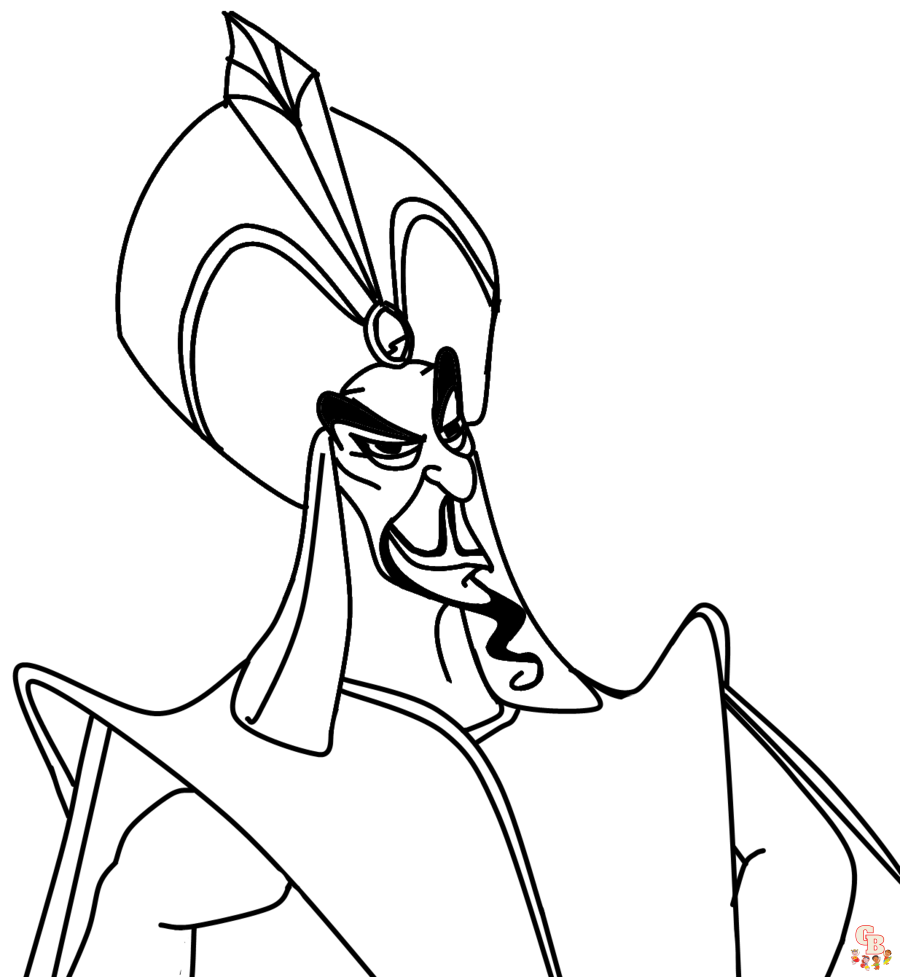 Coloriage Jafar