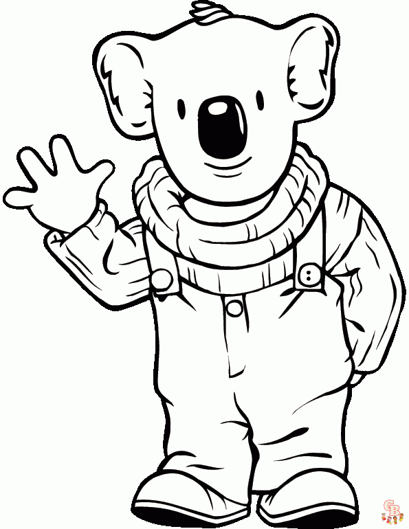 Coloriage Les Freres Koala