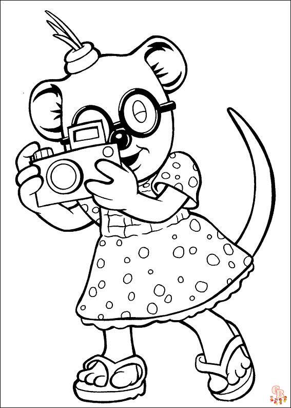 Coloriage Les Freres Koala