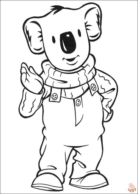 Coloriage Les Freres Koala