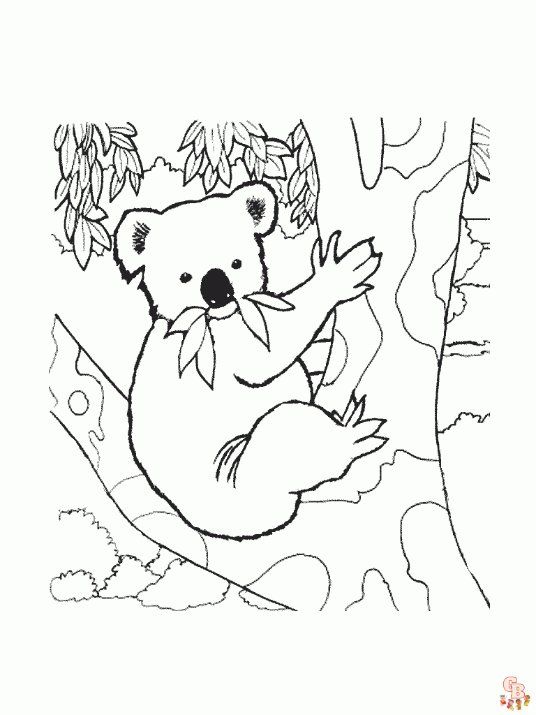 Coloriage Les Freres Koala