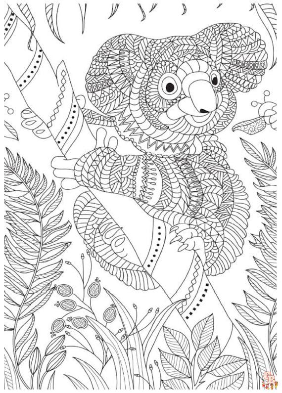 Coloriage Les Freres Koala