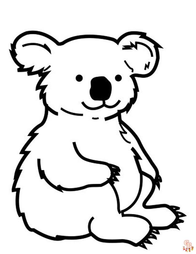 Coloriage Les Freres Koala