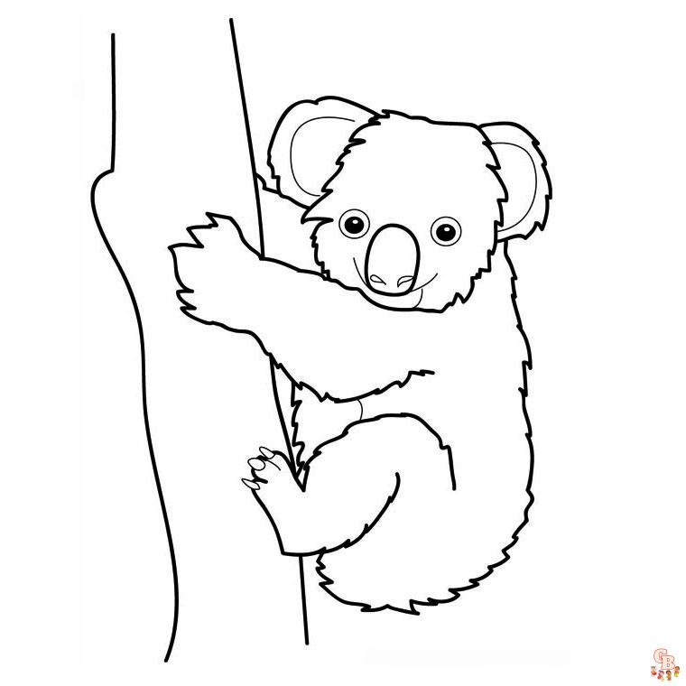 Coloriage Les Freres Koala