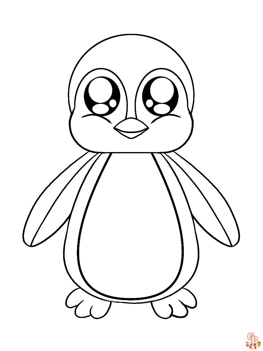 Coloriage Les Pingouins de Madagascar