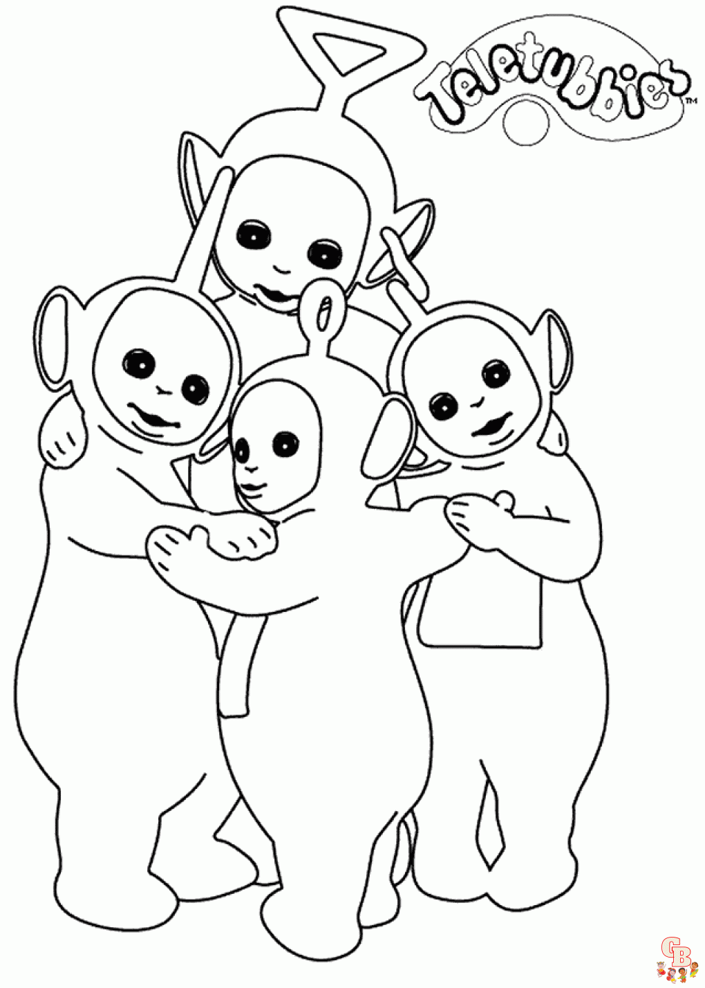 Coloriage Les Teletubbies