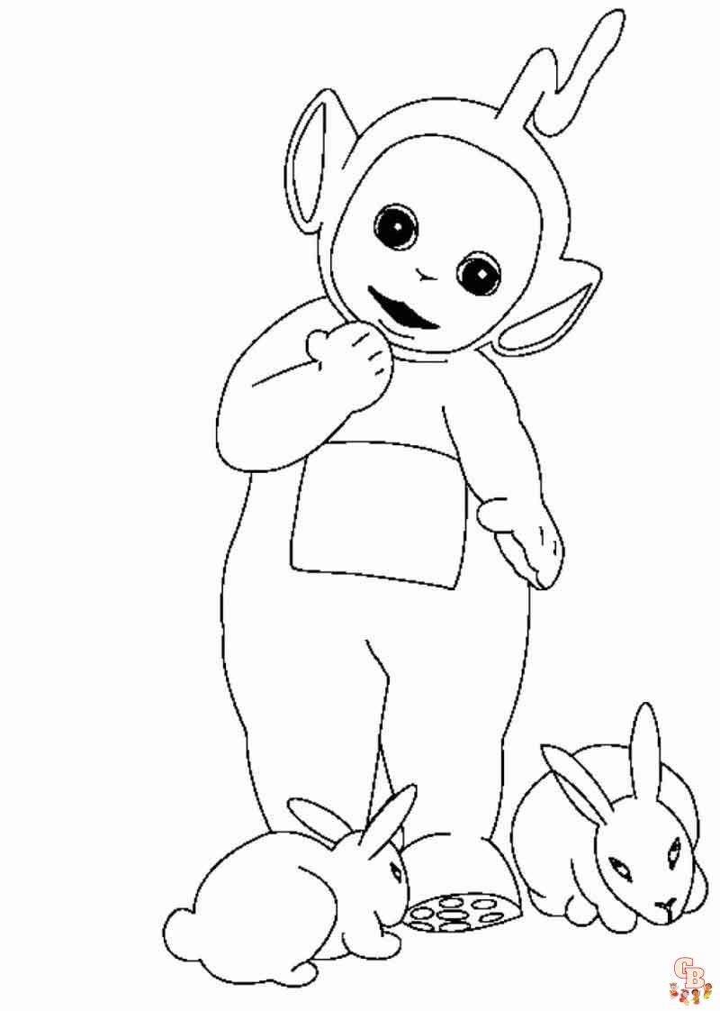 Coloriage Les Teletubbies