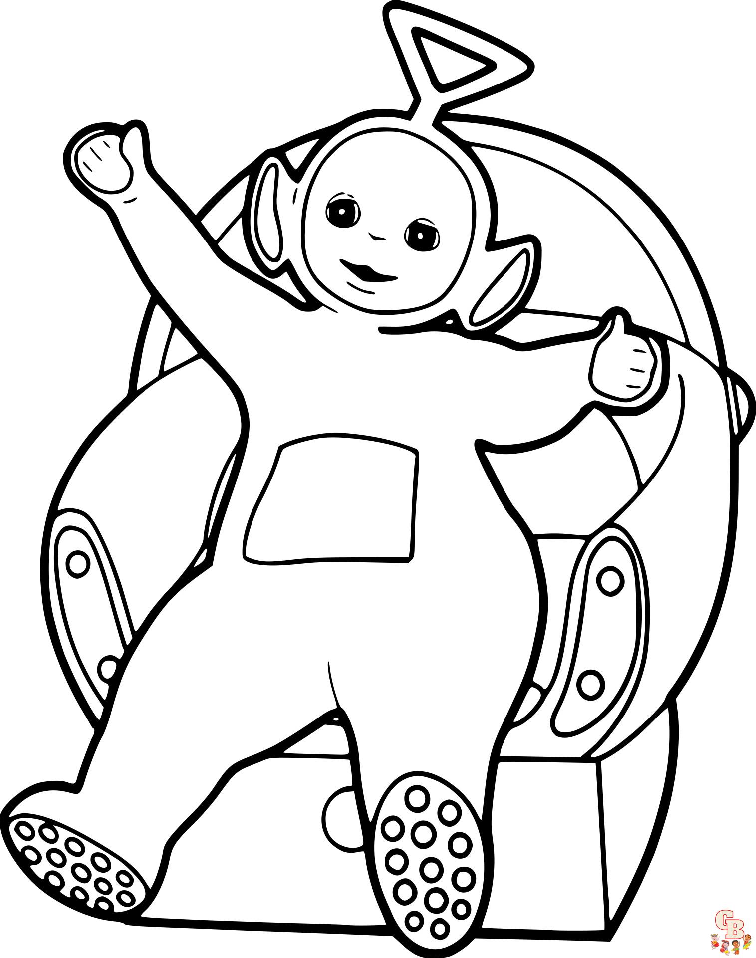 Coloriage Les Teletubbies