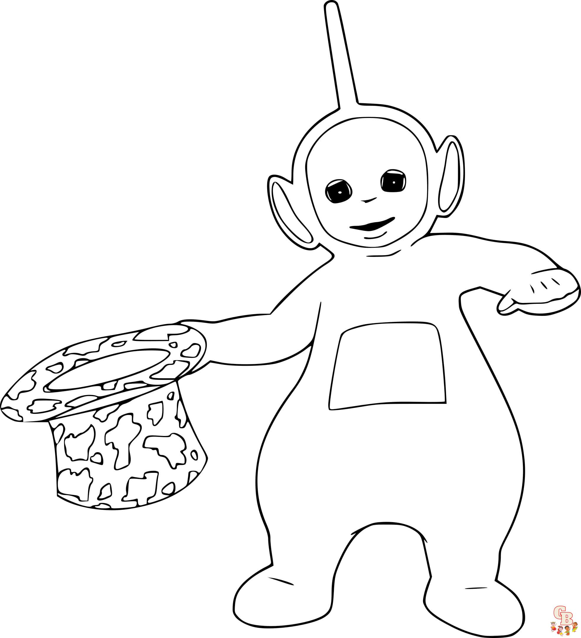 Coloriage Les Teletubbies