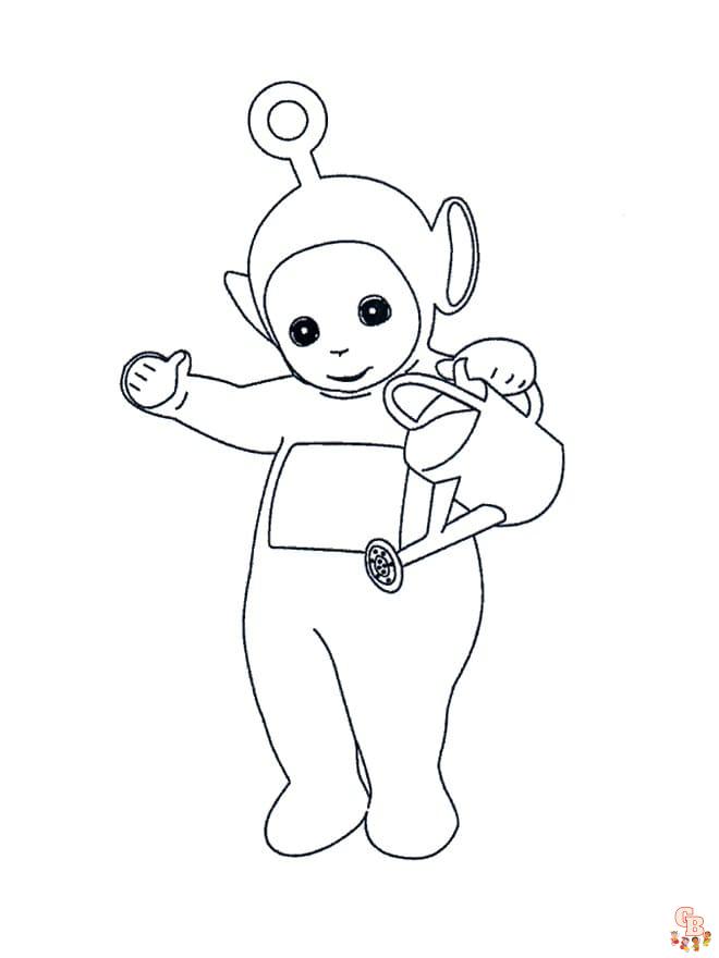 Coloriage Les Teletubbies