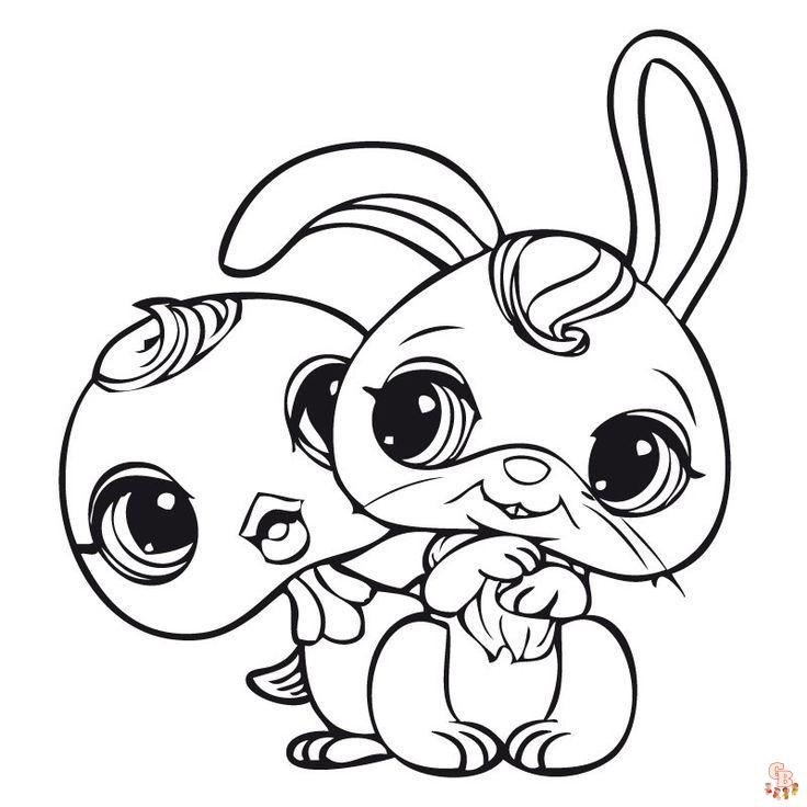 Coloriage Littlest Pet Shop