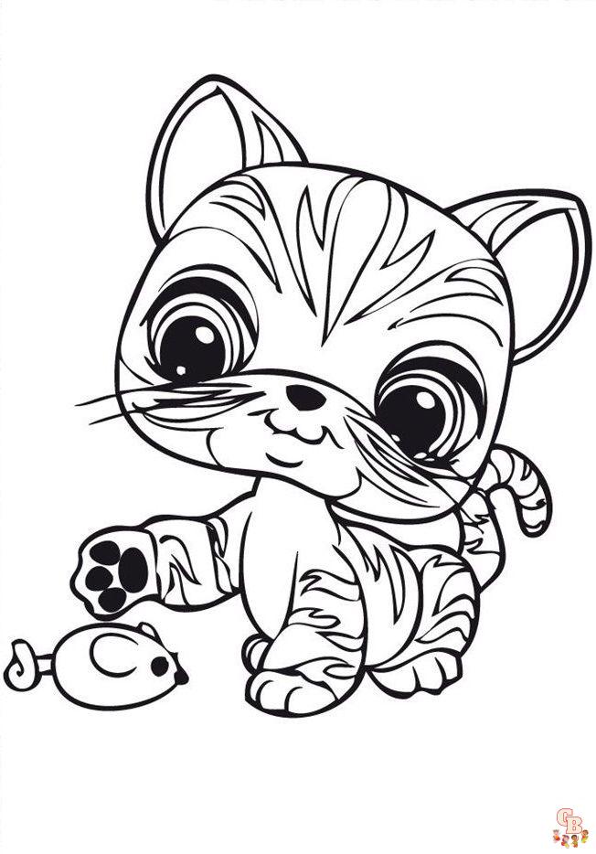 Coloriage Littlest Pet Shop