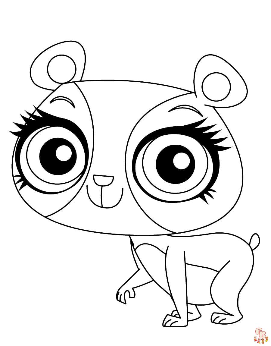 Coloriage Littlest Pet Shop