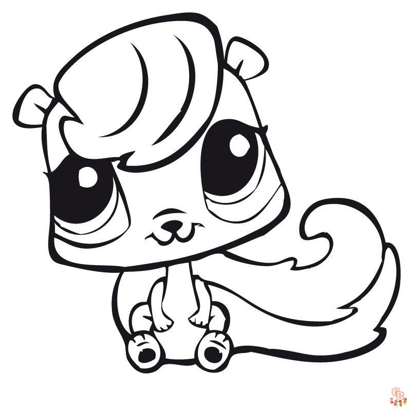 Coloriage Littlest Pet Shop