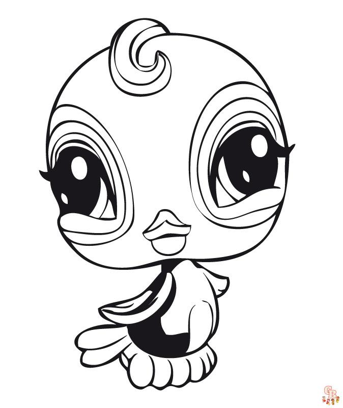 Coloriage Littlest Pet Shop