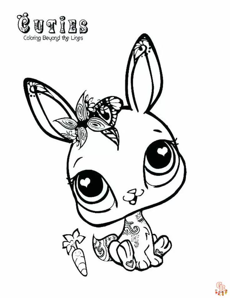 Coloriage Littlest Pet Shop