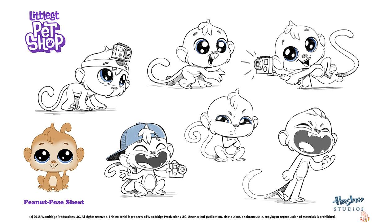 Coloriage Littlest Pet Shop