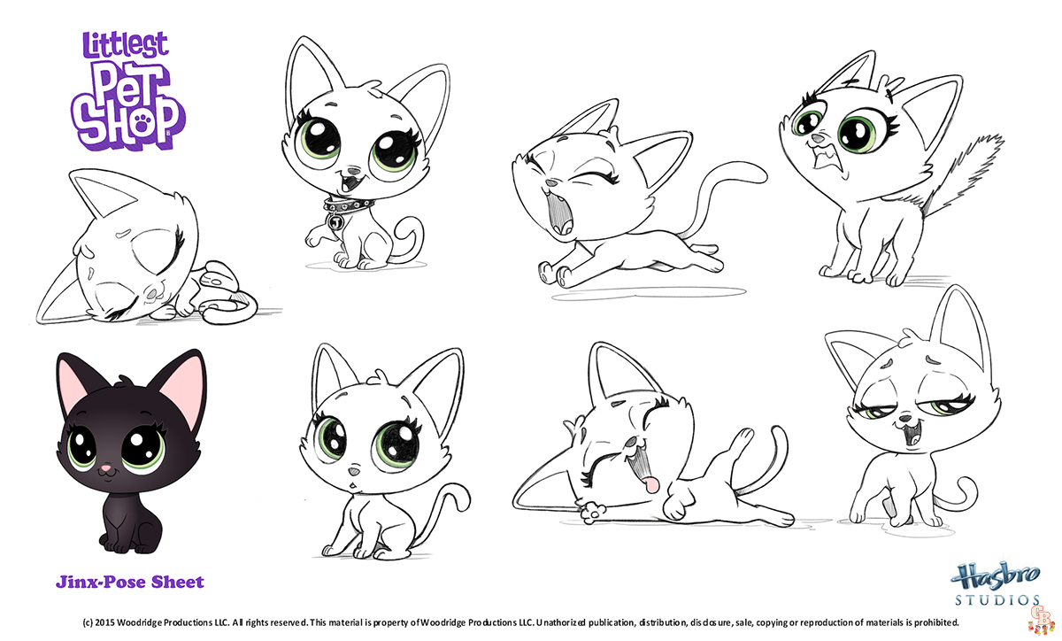 Coloriage Littlest Pet Shop A World Of Our Own