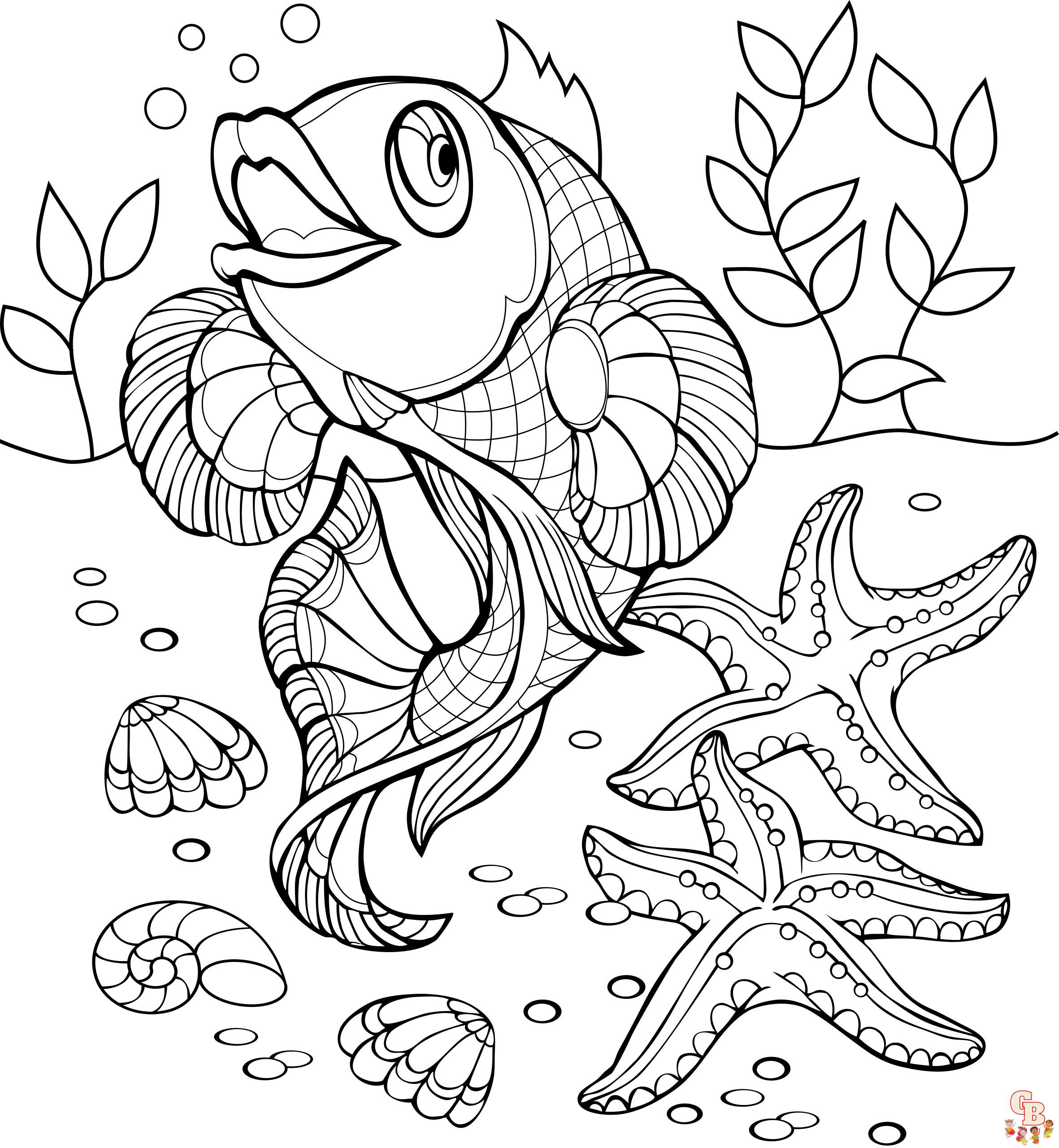 Coloriage Mammiferes marins