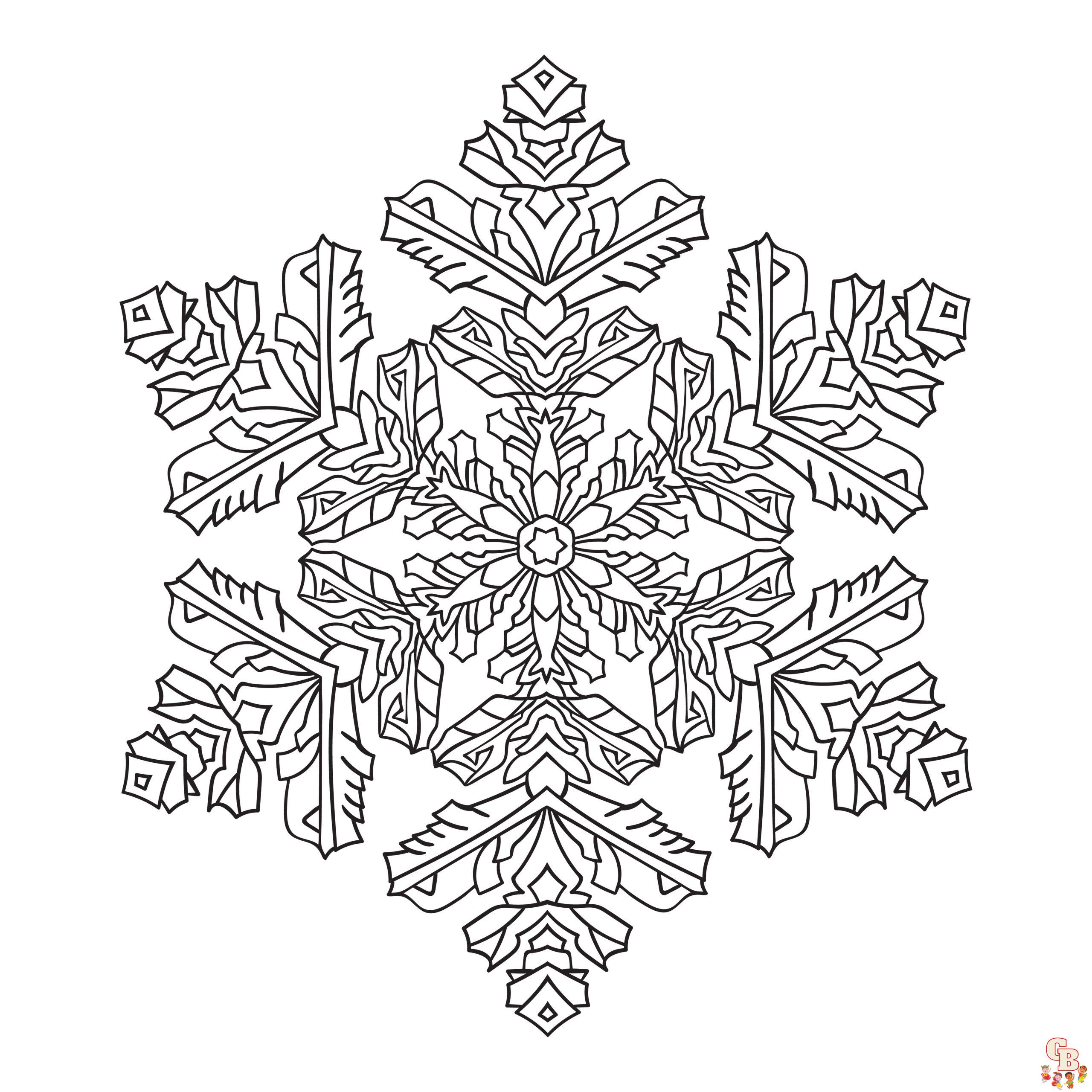 Coloriage Mandala Noel