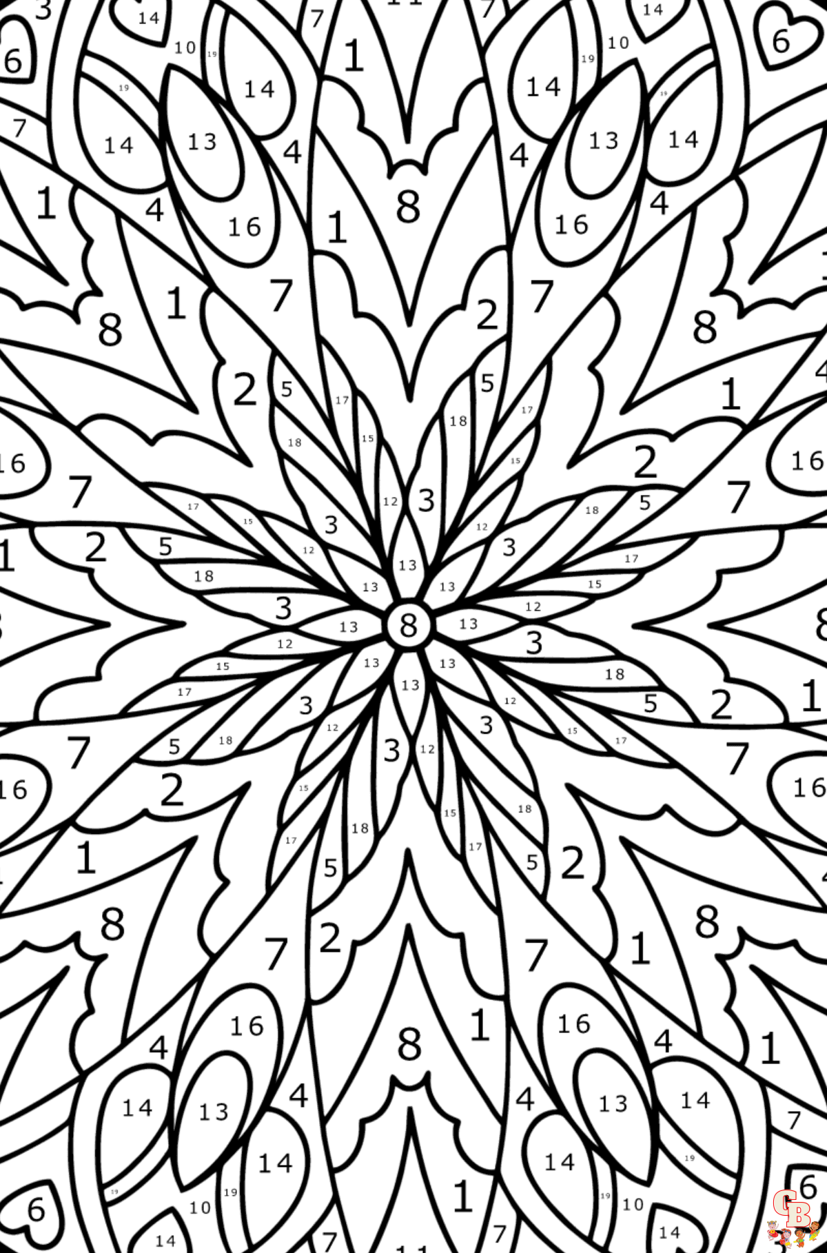 Coloriage Mandalas complexes