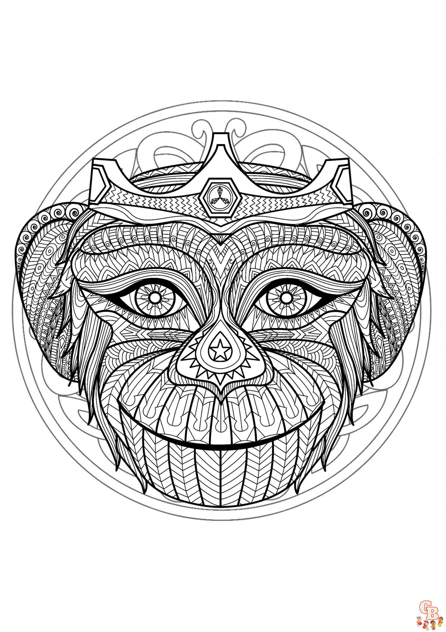 Coloriage Mandalas complexes