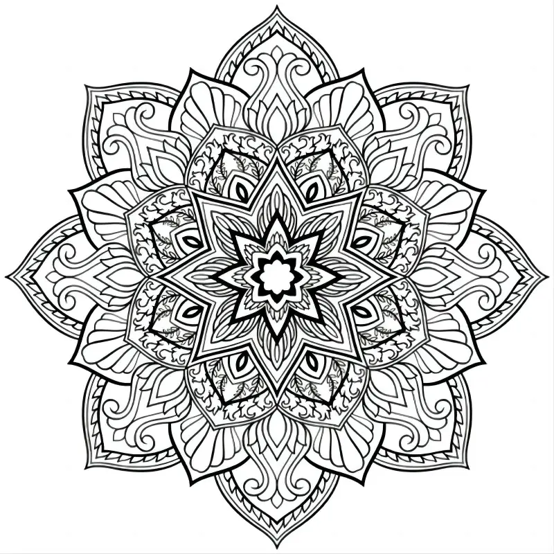 Coloriage Mandalas dHalloween