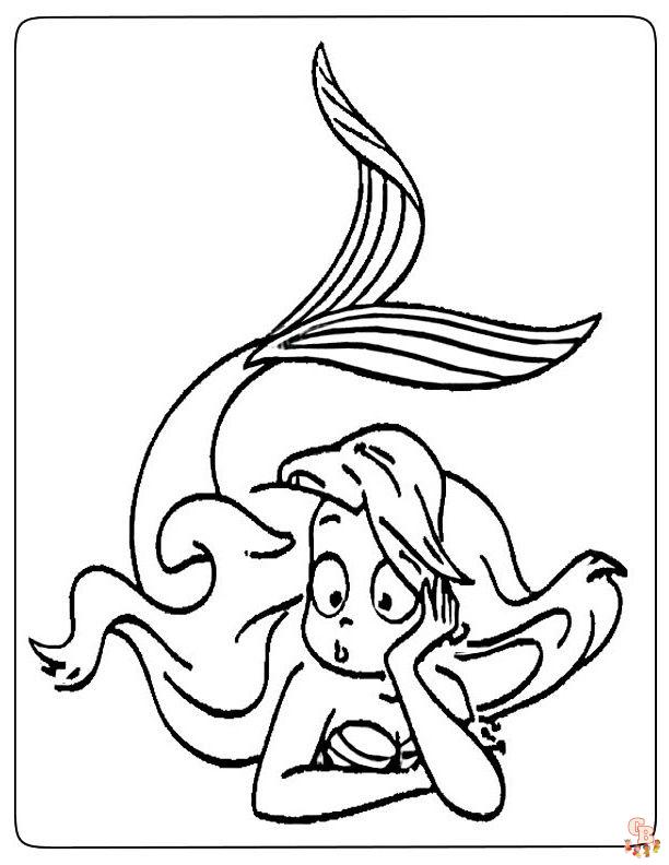 Coloriage Marina