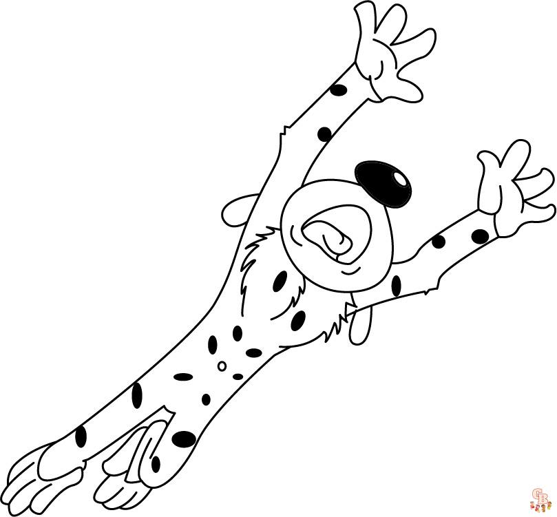 Coloriage Mon ami Marsupilami