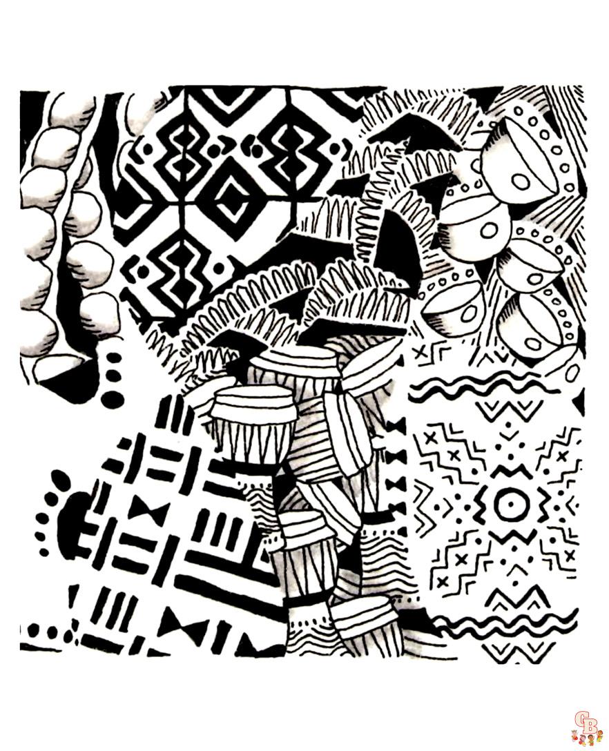 Coloriage Motifs