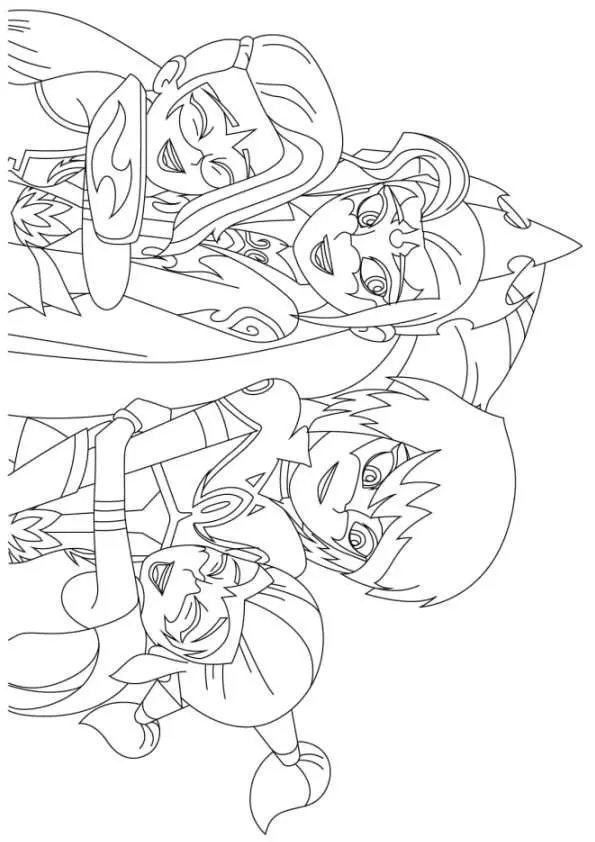 Coloriage Mysticons