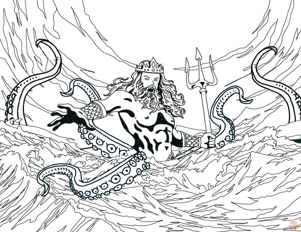 Coloriage Mythologie