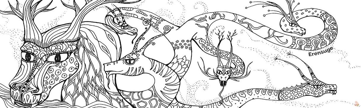 Coloriage Mythologie