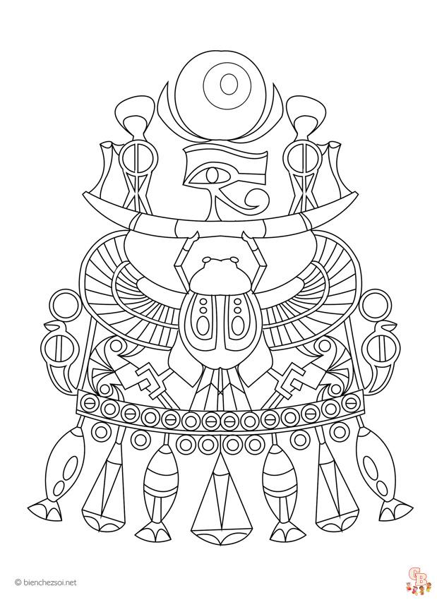 Coloriage Petit inca