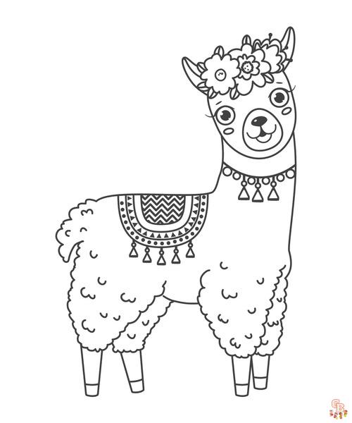 Coloriage Petit inca