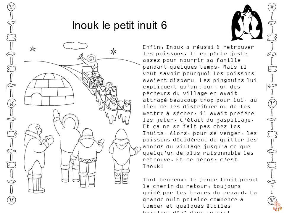 Coloriage Petit inuit