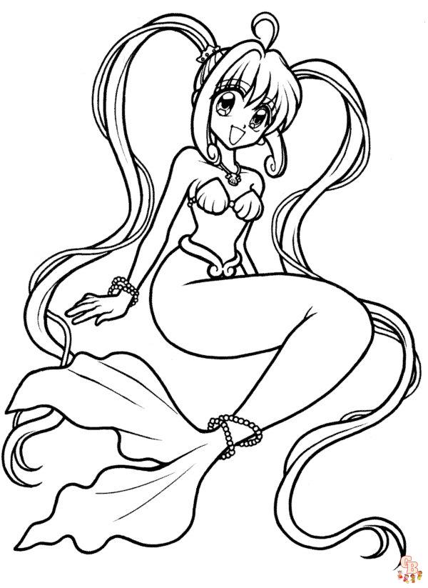 Coloriage Pichi Pichi Pitch