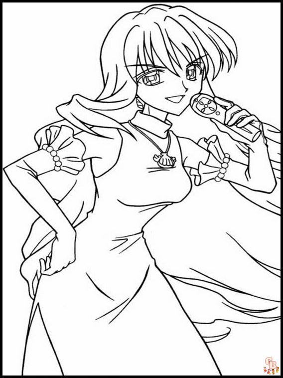 Coloriage Pichi Pichi Pitch