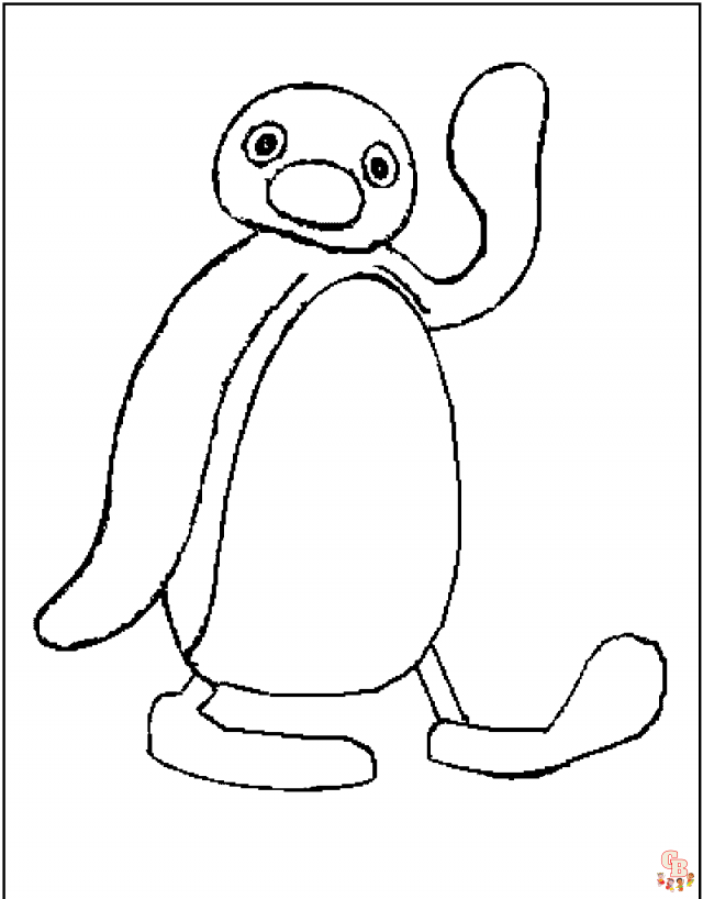 Coloriage Pingu