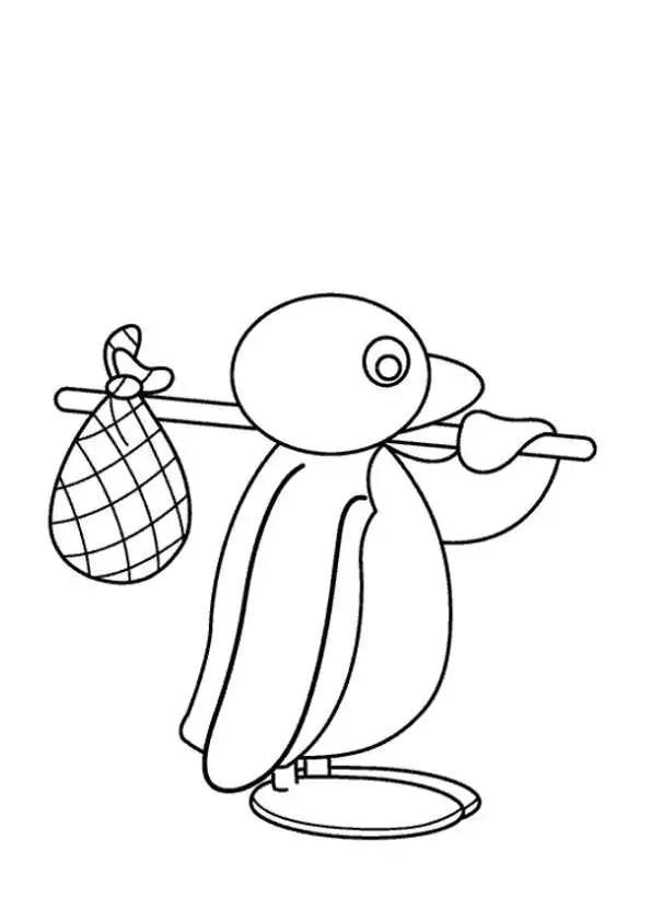 Coloriage Pingu