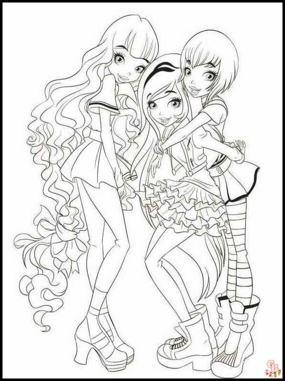 Coloriage Regal Academy lAcademie Royale