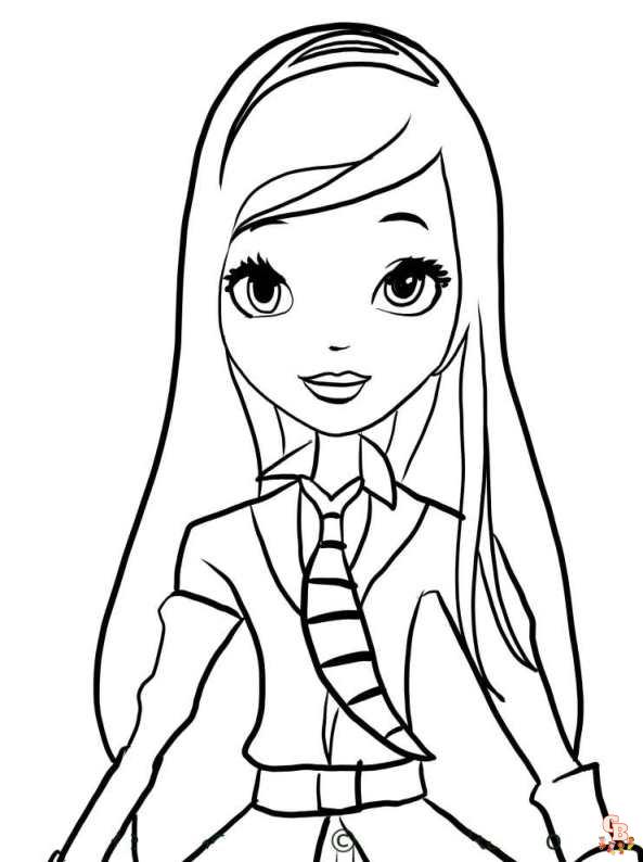 Coloriage Regal Academy lAcademie Royale