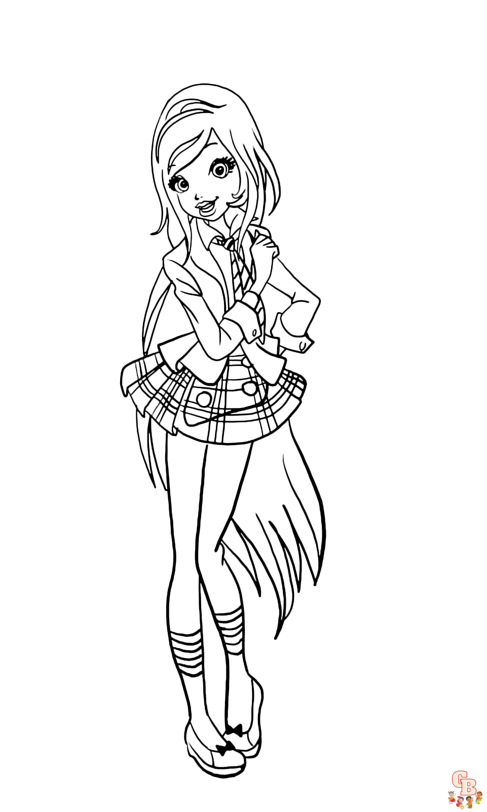 Coloriage Regal Academy lAcademie Royale