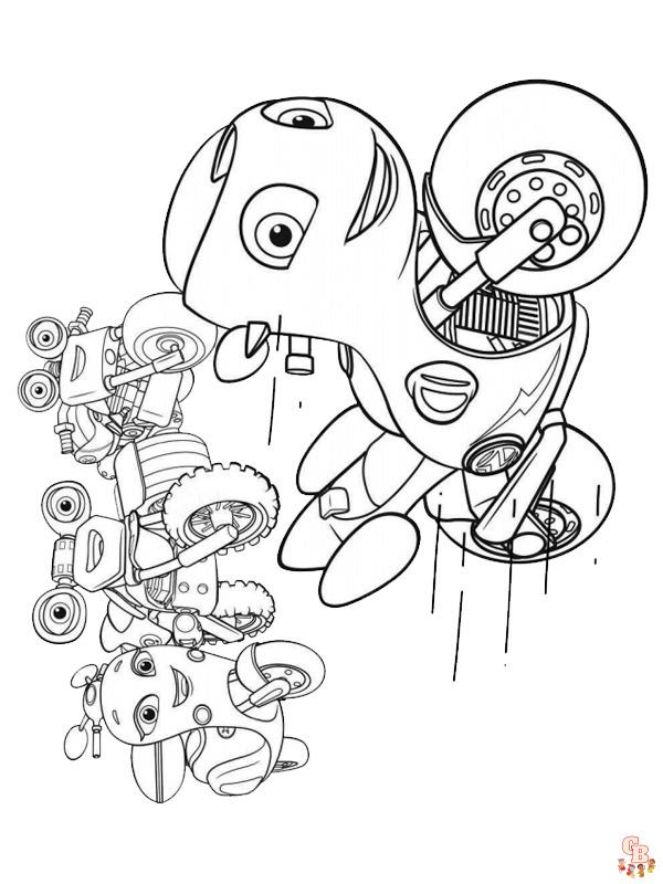 Coloriage Scootio