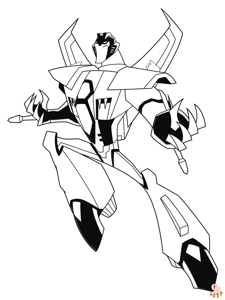 Coloriage Transformers robots in disguise