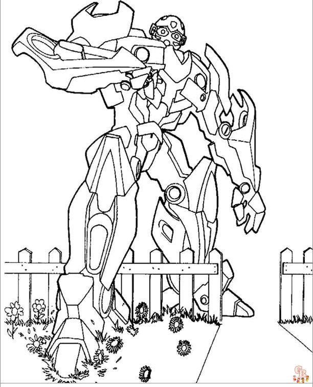 Coloriage Transformers robots in disguise