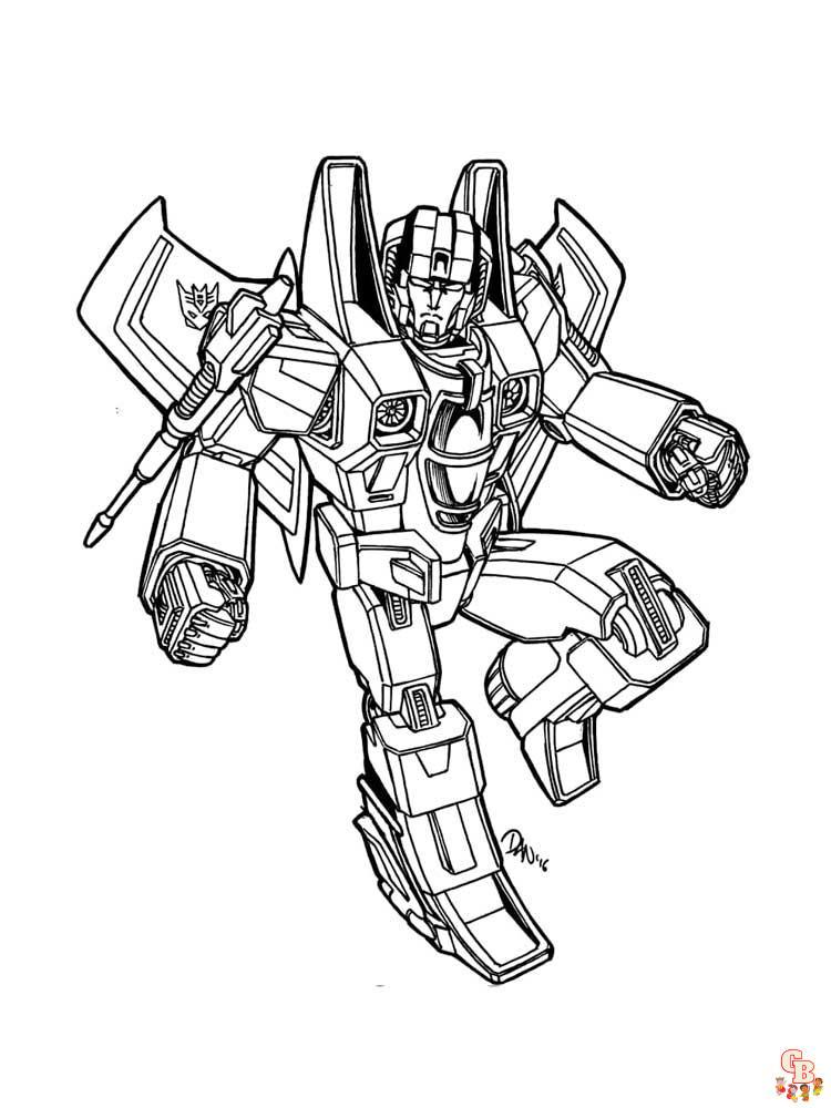 Coloriage Transformers robots in disguise