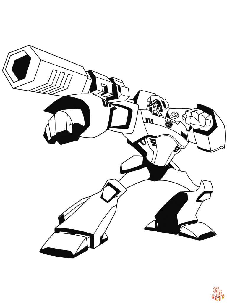 Coloriage Transformers robots in disguise