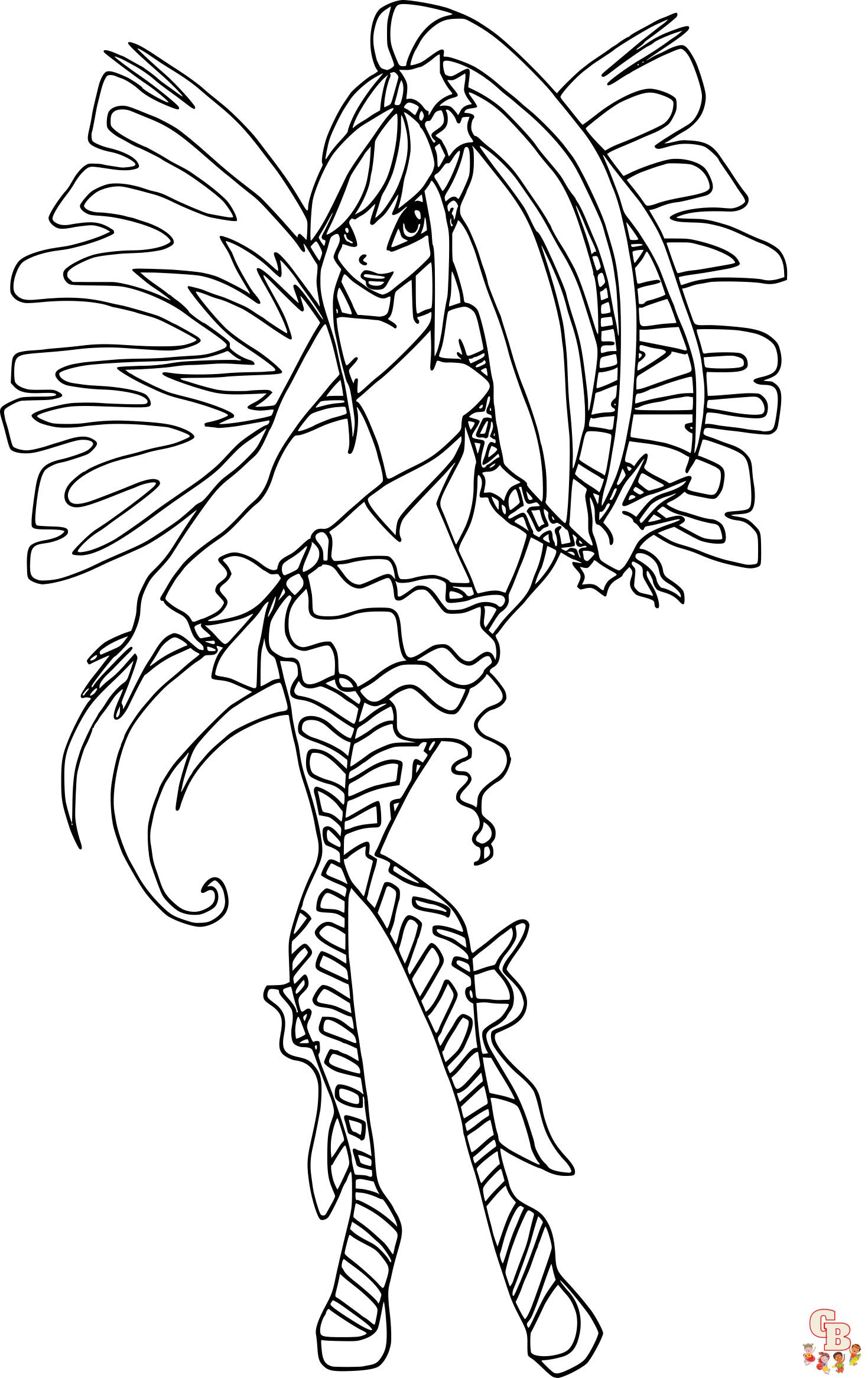 Coloriage Winx Club