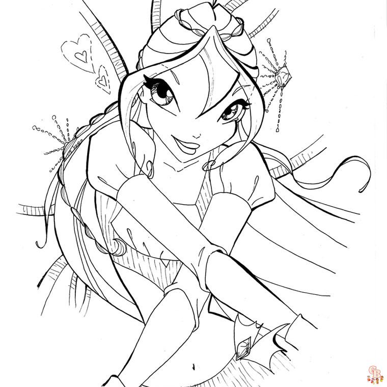 Coloriage Winx Club